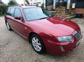 Rover 75, 2004 (54) Red Estate, Automatic Diesel, 117,337 miles