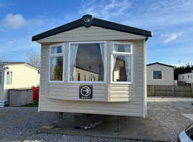 IDEAL STARTER STATIC CARAVAN ON QUIET FAMILY RUN PARK