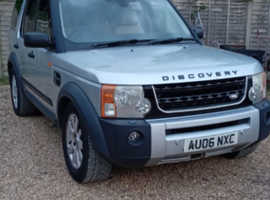 Land Rover Discovery, 2006 (06) Silver Estate, Automatic Diesel, 203,978 miles