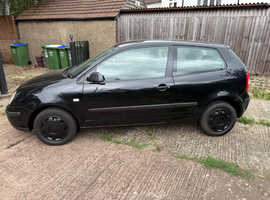 Volkswagen Polo, 2003 (03) Black Hatchback, Manual Petrol, 81,425 miles