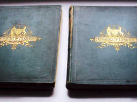 1872 2 Vols Memorials of Edinburgh in the Olden Time Daniel Wilson Illustrated