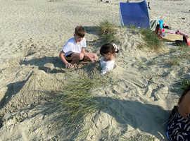 Lost my 9 year old Daughters Prescription Glasses on West Wittering Beach, about 100 yards left of the Lifeguard Tower if facing the Sea. Between the