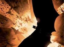 Batman Begins Christian Bale Film Cell Keyring memorabilia  movie 35mm