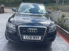 Audi Q5, 2012 (61) Black Estate, Manual Diesel, 101,966 miles