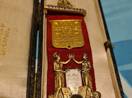 Silver masonic medals