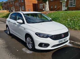 Fiat Tipo, 2018 (67) White Hatchback, Manual Petrol, 54,636 miles