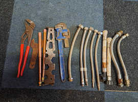 PLUMBERS BITS AND TOOLS.