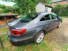 Volkswagen Cc, 2014 (64) Grey Coupe, Manual Diesel, 80,964 miles