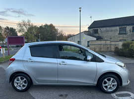 Toyota Yaris, 2014 (63) Silver Hatchback, Automatic Petrol, 55,381 miles