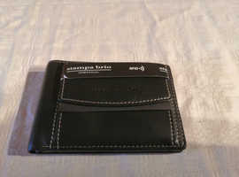 New, Classic / Designer, Stampa Brio Wallet, Genuine Leather, RFID, Portugal