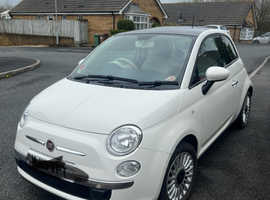 Fiat 500, 2013 (very low mileage!) White Hatchback, Manual Petrol, 17,135 miles
