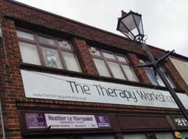 Treatment and therapy rooms to rent in The Therapy Workshop Falkirk.