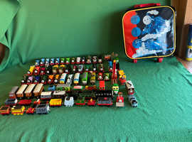 A collection of Thomas the tank engine and friends