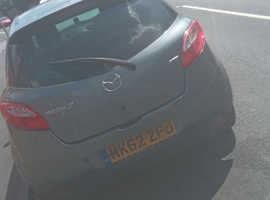 Mazda MAZDA 2, 2012 (62) Grey Hatchback, Manual Petrol, 103,223 miles