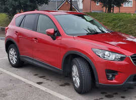 Mazda CX-5, 2017 (17) Red Estate, Manual Diesel, 109,264 miles