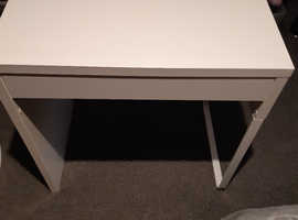 White desk