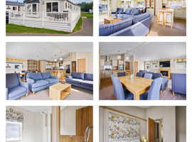 LODGE FOR SALE WITH DECKING IN SUFFOLK NEAR GREAT YARMOUTH AND LOWESTOFT