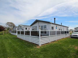 Willerby Cadence Lodge 2021 sited on country-view pitch at New Beach, Dymchurch, Kent