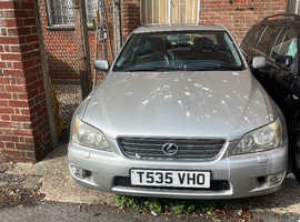 Lexus Is200, 1999 (T) silver saloon, Automatic Petrol, 140,000 miles