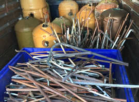 PLUMBERS SCRAP METAL WANTED BUYING COPPER BRASS CABLE TANKS ETC HUNTINGDON CAMBRIDESHIRE ST IVES