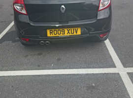 Renault Clio, 2009 (09) Black Hatchback, Manual Petrol, 59,016 miles