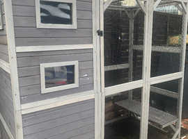 Used garden cattery play house