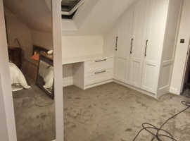 Shaker style fitted wardrobes