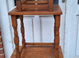 Nest Of 3 Vintage Wooden Tables