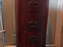Sheesham wood Drum style drawer set for sale