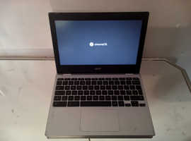 Silver Acer Chromebook Laptop