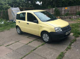 Fiat Panda, 2008 (08) Yellow Hatchback, Manual Petrol, 74,135 miles