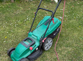 Qualcast lawn mower.