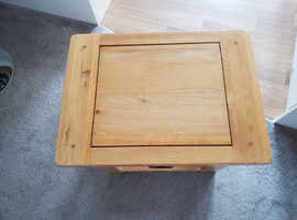 Oak side table