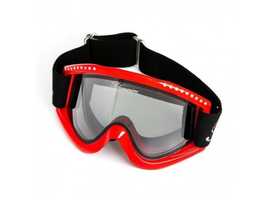 Blumarine BM96251-Y94 - Ski Goggles For Downhill Skiing - Red with Crystal Decoration