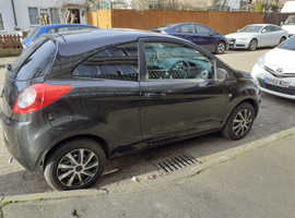 Ford Ka, 2009 (09) Black Hatchback, Manual Petrol, 55,749 miles