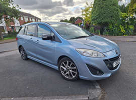 Mazda MAZDA 5, 2013 (13) Blue MPV, Manual Petrol, 126k, MOT Dec25, 7 seater, sat nav