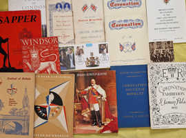 Royal Souvenir Programs from 1935