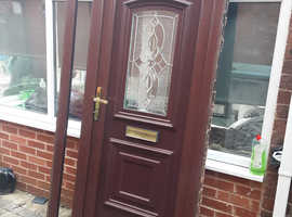 Pvc rose wood door mint