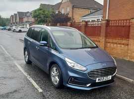 Ford Galaxy, 2021 (21) Blue MPV, Manual Diesel, 29,164 miles
