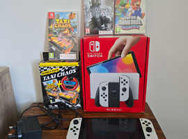 Nintendo switch oled console bundle