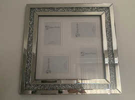 New large crushed diamond picture frame