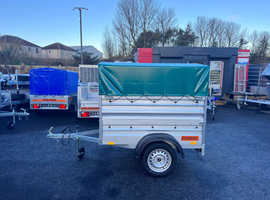 NEW 5ft x 4ft (B162) DOUBLE BROADSIDE FRAME AND COVER CAMPING TRAILER 750KG