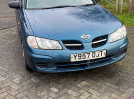 Nissan Almera, 2001 (Y) Blue Hatchback, Manual Petrol, 122,267 miles