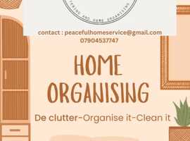 Home organising and cleaning service