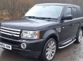 Land Rover Range Rover Sport, 2006 (06) Black Estate, Automatic Diesel, 164,313 miles