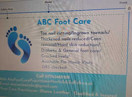 Foot health practitioner