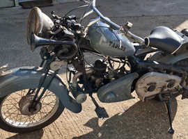 A fantastic bespoke 1 off built motorbike