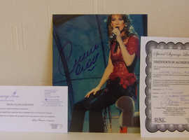 Celine Dion autogrpah for sale uacc dealer no:-171