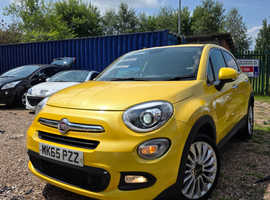 FIAT 500X LOUNGE MULTIjET 1.6 DIESEL 120 BHP YEAR 2015 LOW MILES 75K 12 MONTHS MOT £20 ROAD TAX PER YEAR!!!