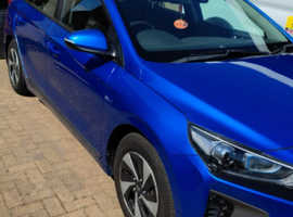 Hyundai IONIQ, 2017 (67) Blue Hatchback, Semi auto Petrol Hybrid, 110,000 miles